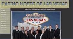 Desktop Screenshot of casinohostsoflasvegas.com